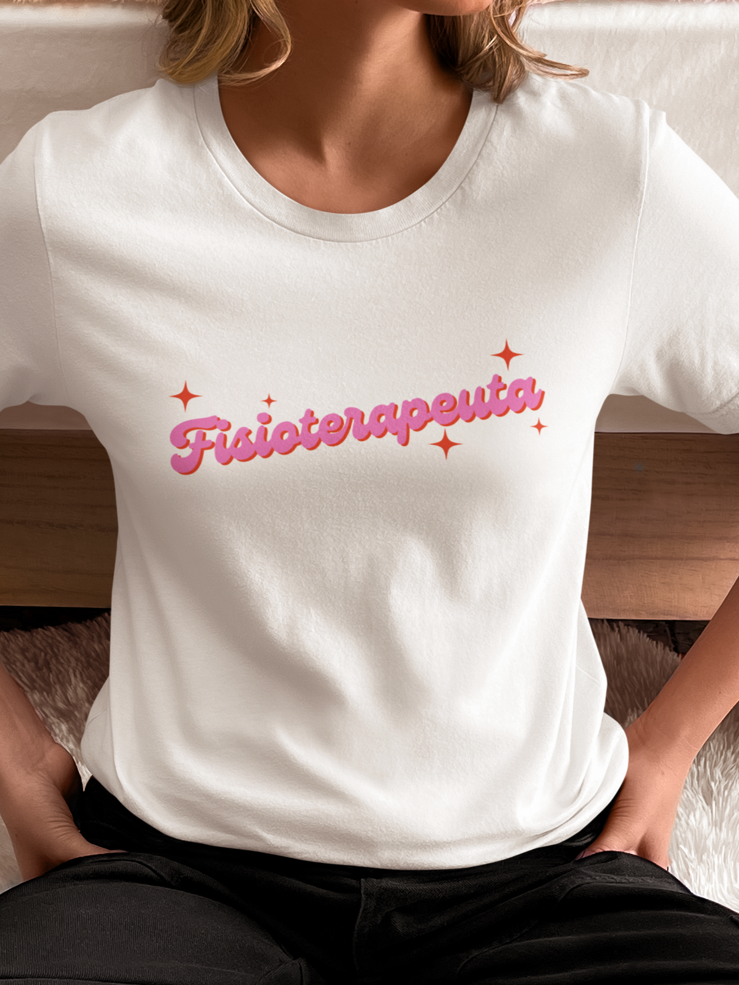 Camiseta para graduación Fisioterapia. Regalo para Fisioterapeuta.
