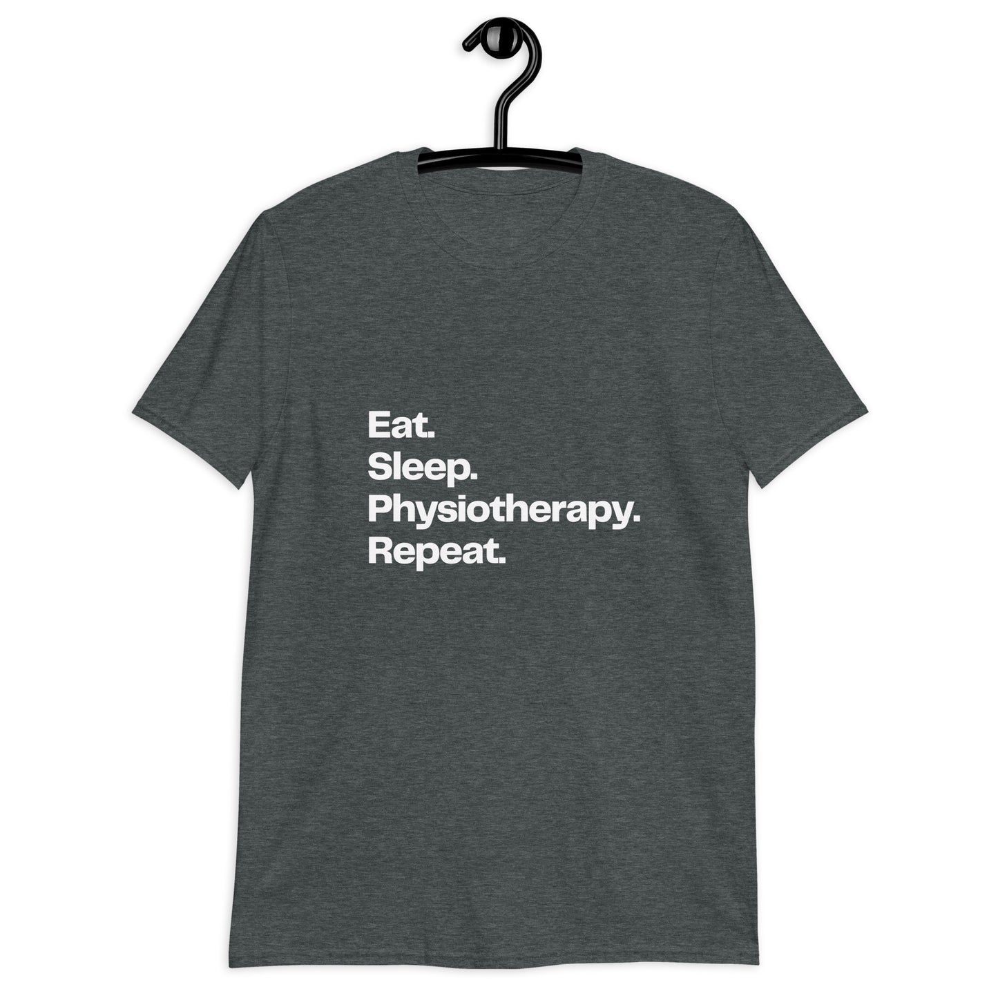 Eat, Sleep, Physio, Repeat Camiseta Negra