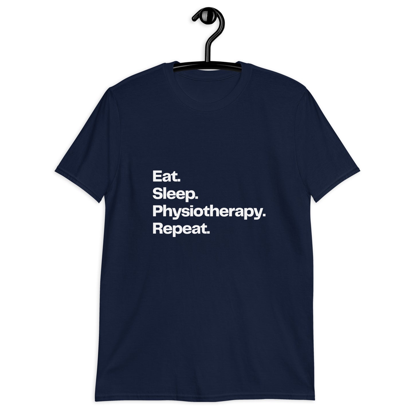 Eat, Sleep, Physio, Repeat Camiseta Negra