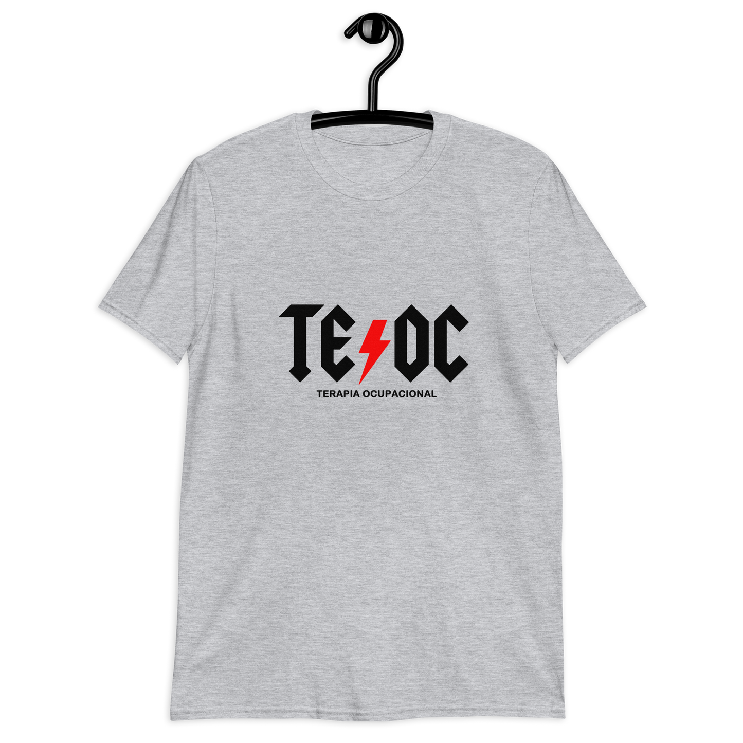 Camiseta Terapeuta estilo ACDC