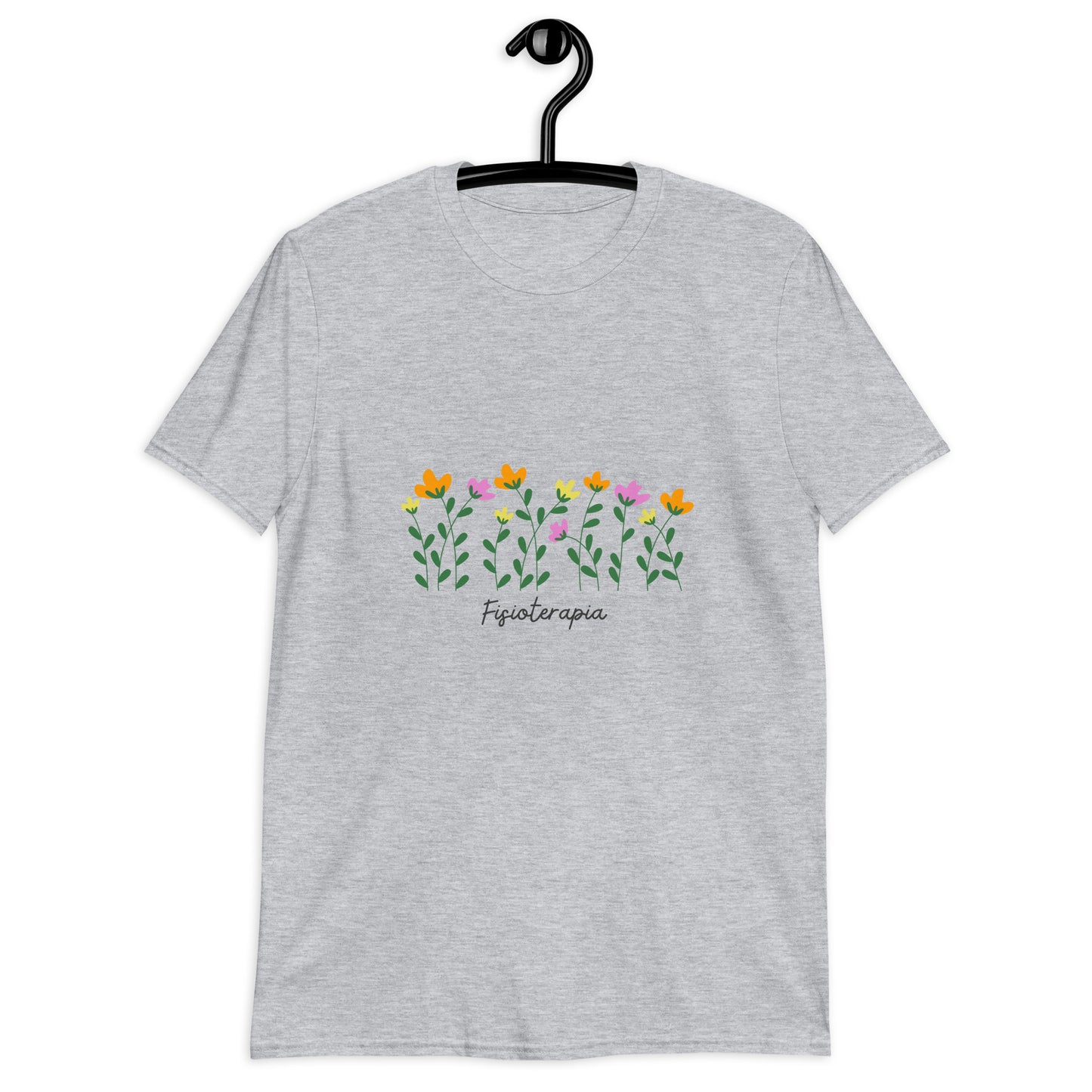 Camiseta flores Fisioterapia