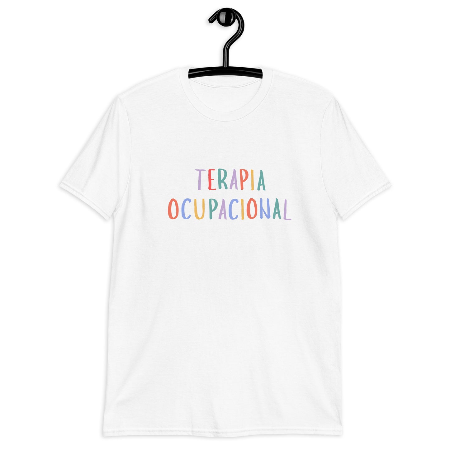 Camiseta colorida Terapia