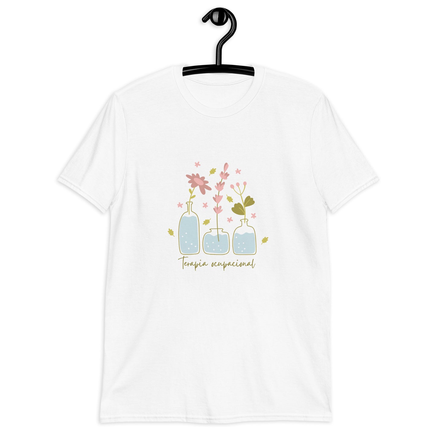 Camiseta diseño flores Terapia