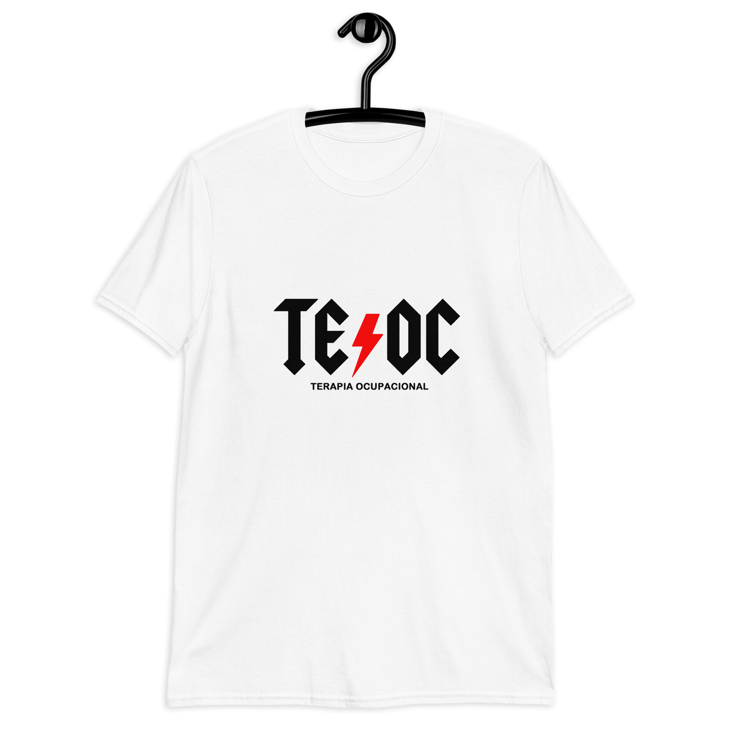 Camiseta Terapeuta estilo ACDC
