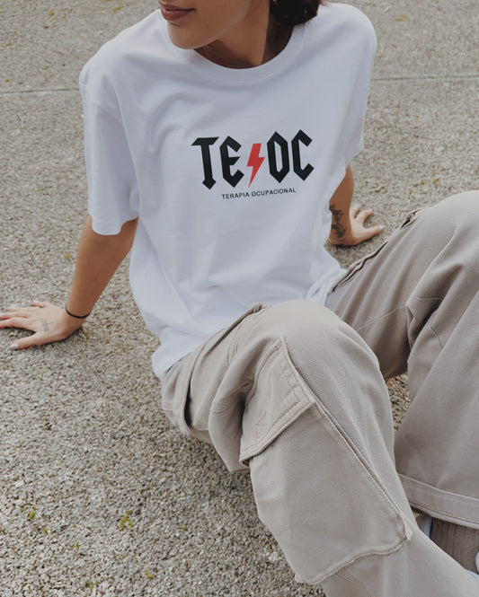 Camiseta Terapeuta estilo ACDC