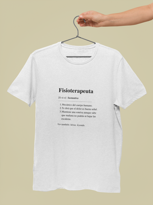 Camiseta definición Fisioterapeuta