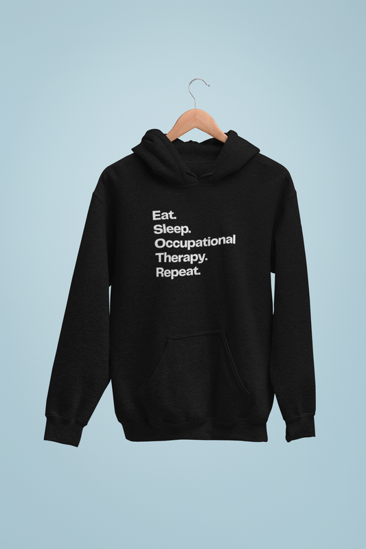 Sudadera Eat, Sleep, OT, Repeat