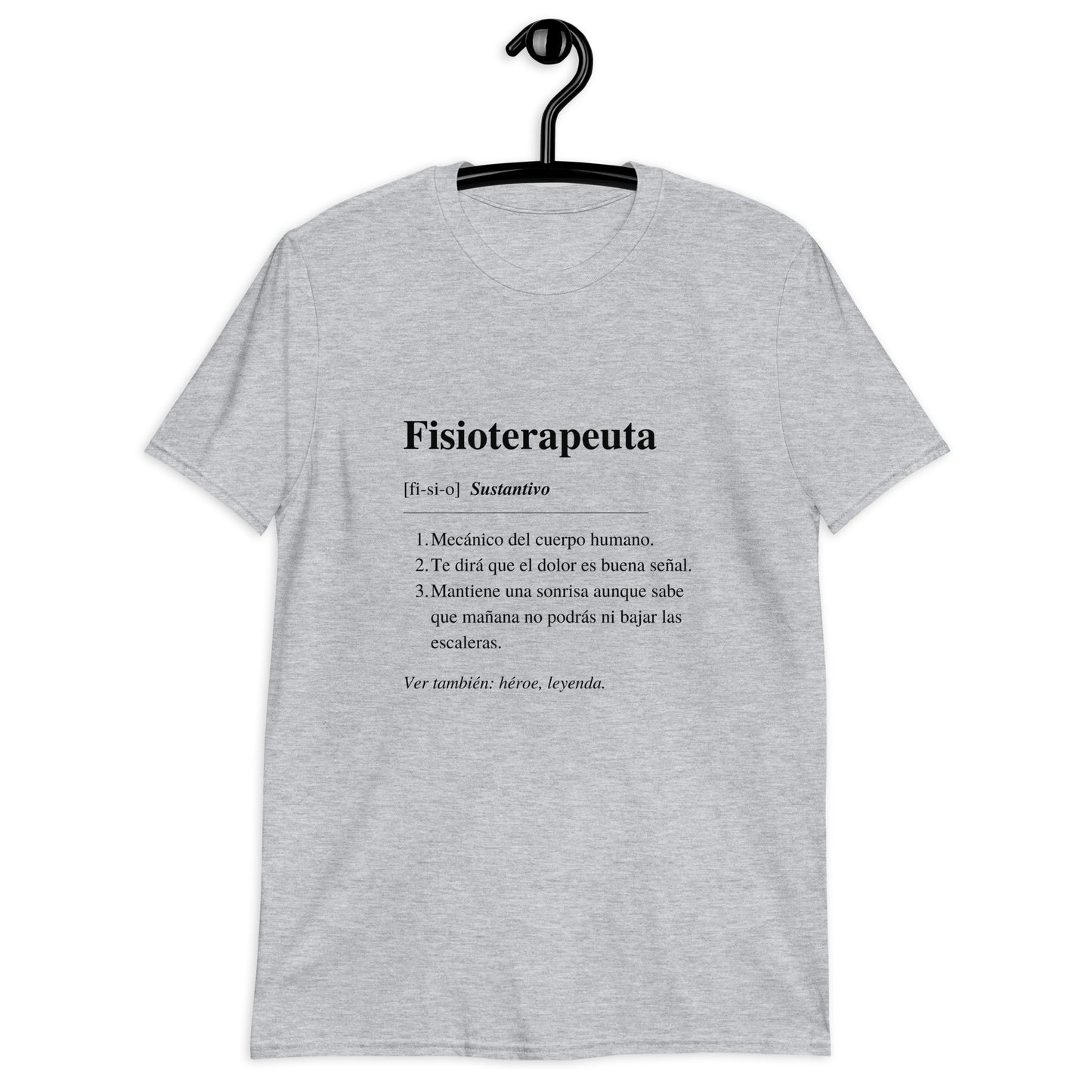Camiseta definición Fisioterapeuta