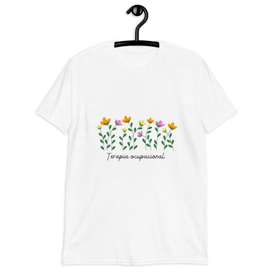 Camiseta flores Terapia